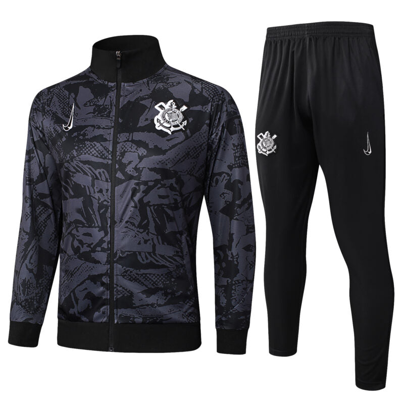 Conjunto Agasalho de Viagem Corinthians 25/26 Nike - Preto