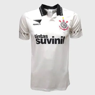 Camisa Retrô Corinthians 1995 Suvinil Penalty Masculina - Branca