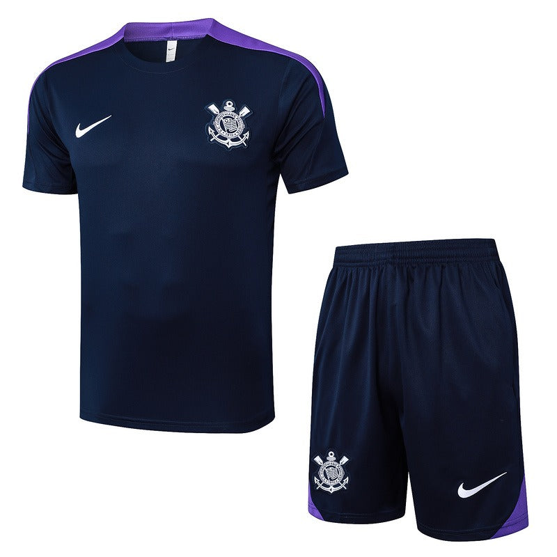 Conjunto de Treino Corinthians 25/26 Nike - Roxo Escuro