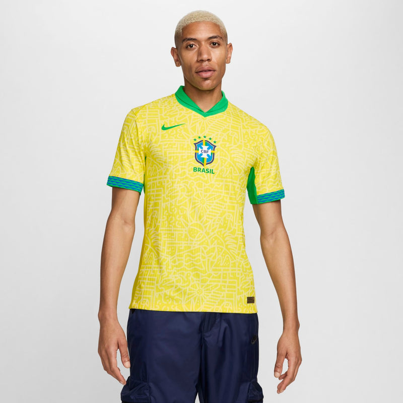 Camisa Brasil Nike Home Masculina Jogador 24/25