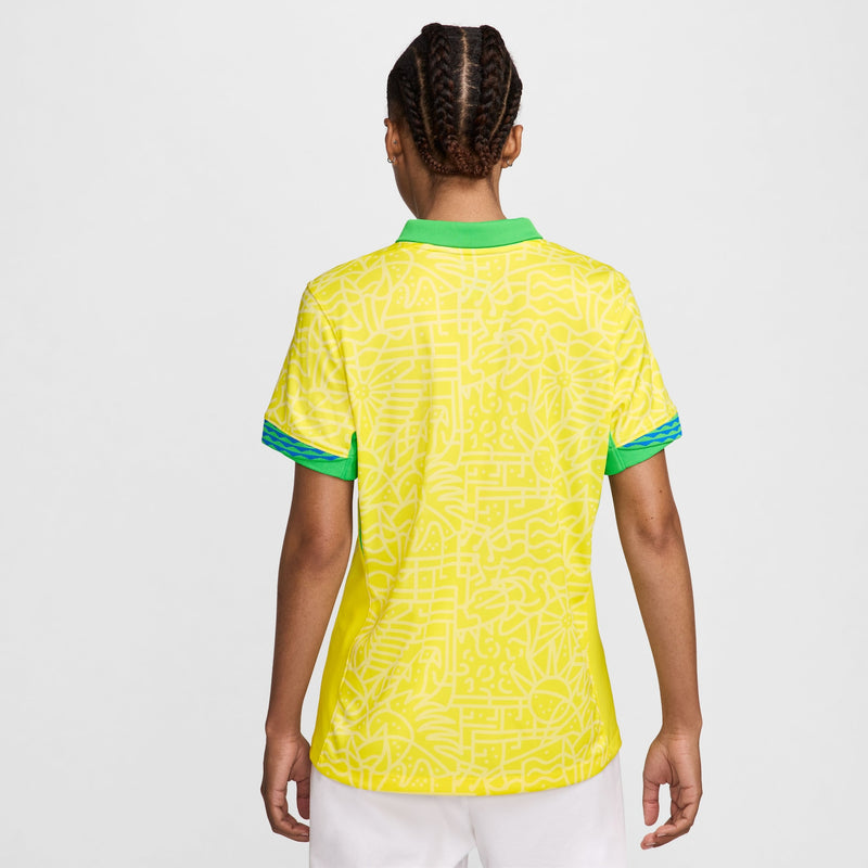 Camisa Brasil Nike Home Feminina Torcedor 24/25