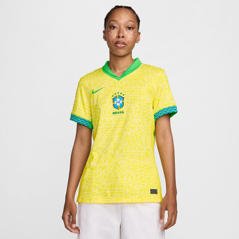 Camisa Brasil Nike Home Feminina Torcedor 24/25