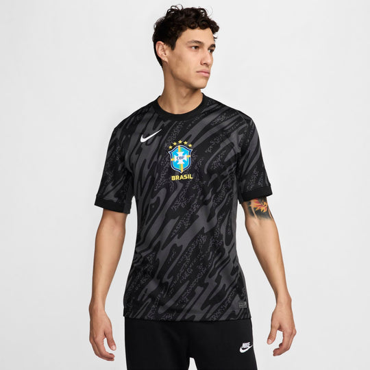 Camisa Brasil Nike Goleiro Masculina Torcedor 24/25