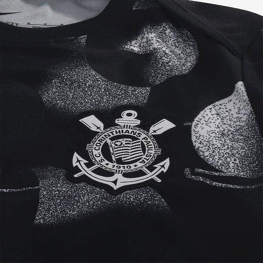 Camisa Feminina Pré-Jogo Corinthians 25/26 Nike - Preta