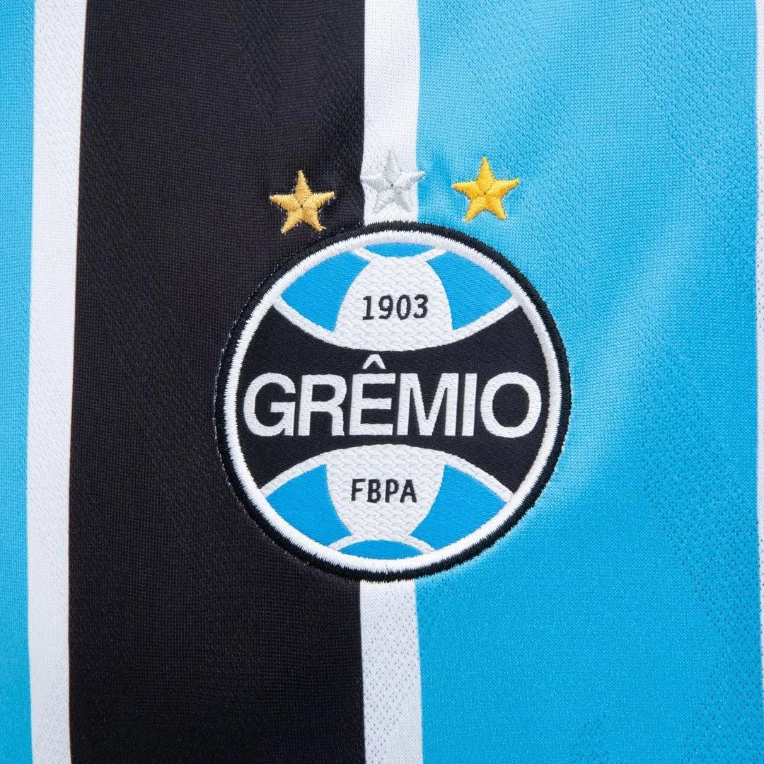 Camisa Grêmio Manga Longa 25/26 Home Umbro Torcedor - Azul