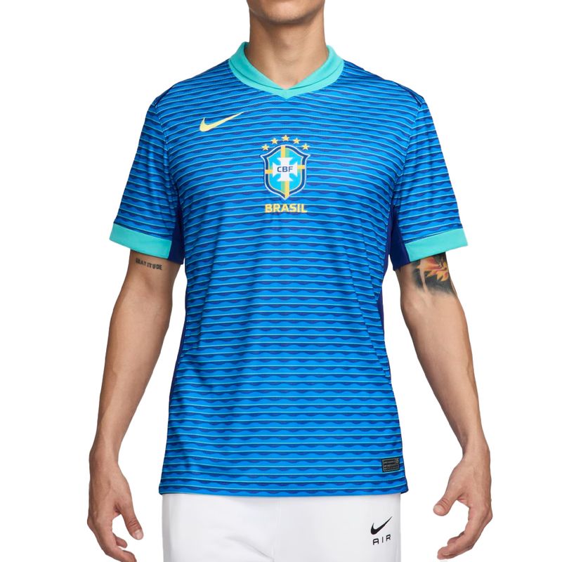 Camisa Brasil Nike Away Masculina Torcedor 24/25