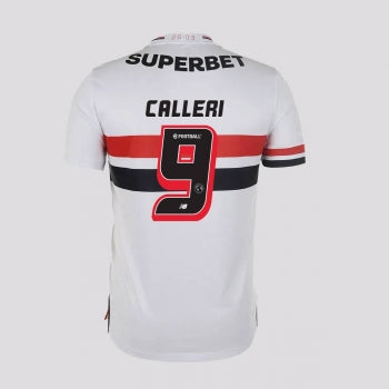 Camisa São Paulo 25/26 Home New Balance Torcedor - Calleri Nº9