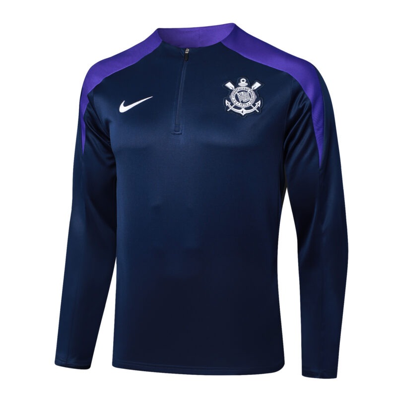 Jaqueta de Treino Corinthians 25/26 Nike - Roxo Escuro