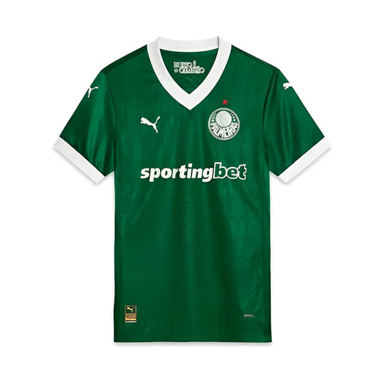 Camisa Palmeiras 25/26 Puma Home Versão Jogador - Verde