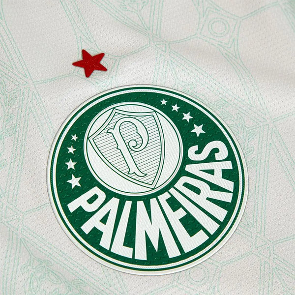 Camisa Palmeiras 25/26 Puma Away Versão Jogador - Branca