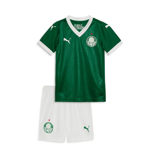 Conjunto Infantil Palmeiras Home 25/26 Puma - Verde