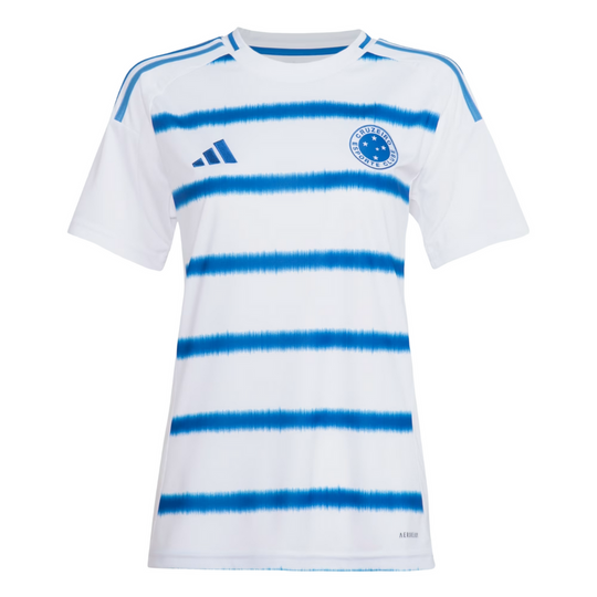 Camisa Feminina Cruzeiro 25/26 Away Adidas Torcedor - Branca