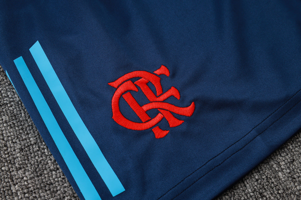 Conjunto de Treino Flamengo 25/26 Adidas - Azul Escuro