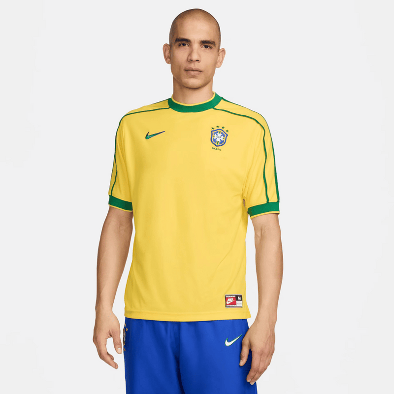 Camisa Nike Reedição Brasil 1998 Masculina