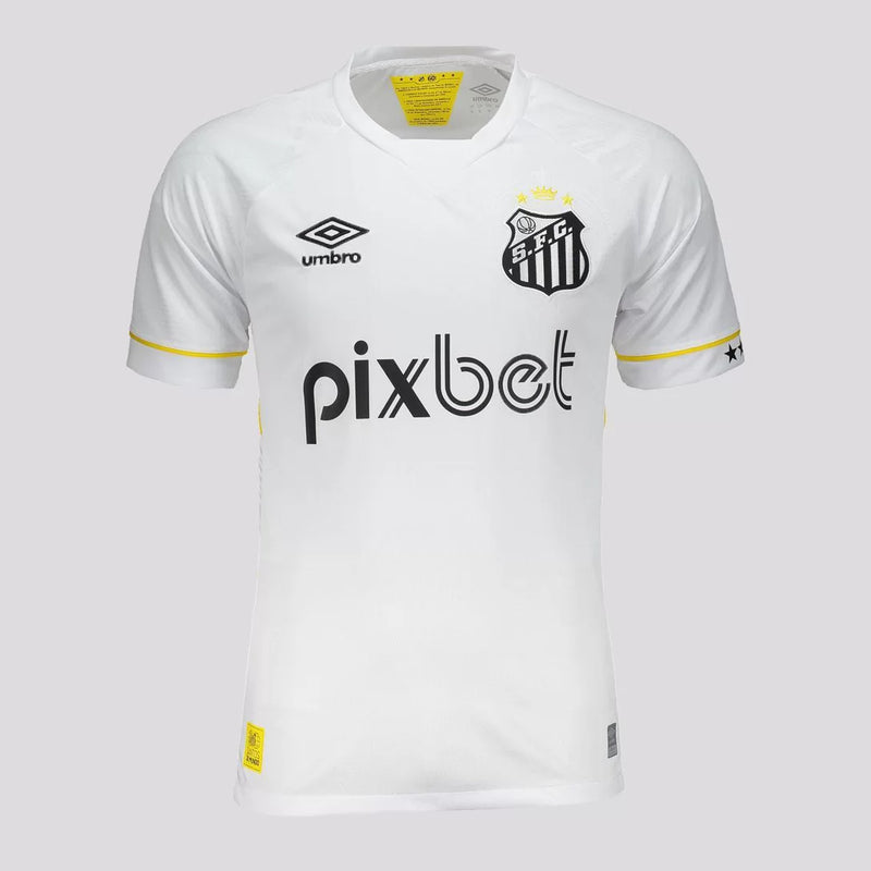 Camisa Santos Home Umbro 23/24 Masculina Torcedor