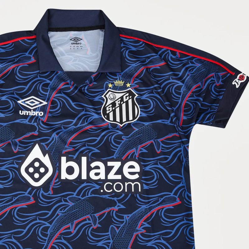 Camisa Santos Third 23/24 Umbro Masculina Torcedor