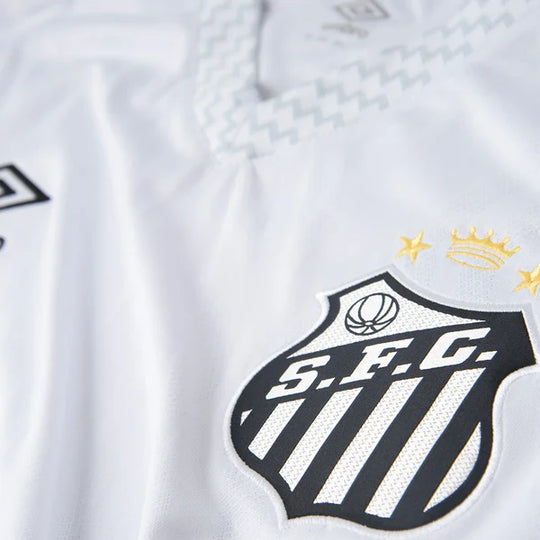 Camisa Feminina Santos 25/26 Umbro Home Torcedor - Branca