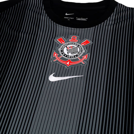 Camisa de Goleiro Corinthians 25/26 Nike Torcedor - Preta