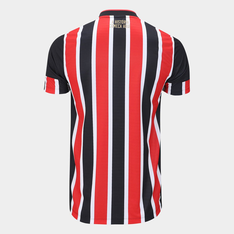 Camisa São Paulo Away 24/25 Torcedor New Balance Masculina - Vermelho e Branco