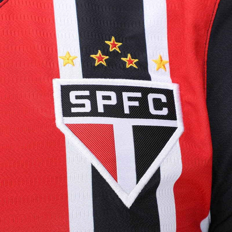 Camisa São Paulo Away 24/25 Torcedor New Balance Masculina - Vermelho e Branco