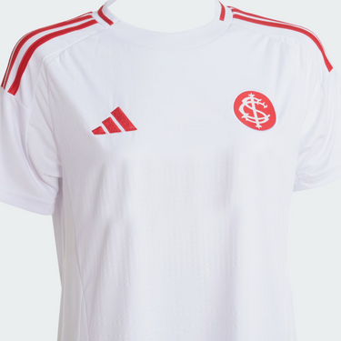 Camisa Feminina Internacional 25/26 Away Adidas Torcedor - Branca