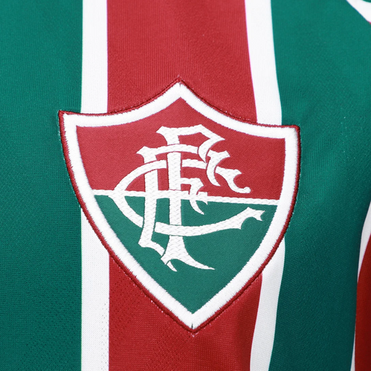 Camisa Fluminense Manga Longa 25/26 Home Umbro Torcedor - Vinho e Verde