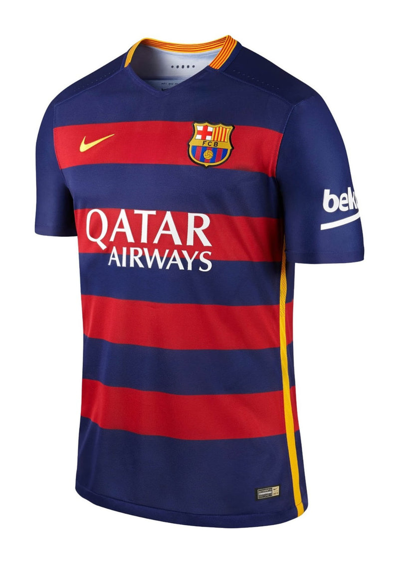 Camisa Retrô Barcelona Home 15/16 Nike Torcedor Masculina