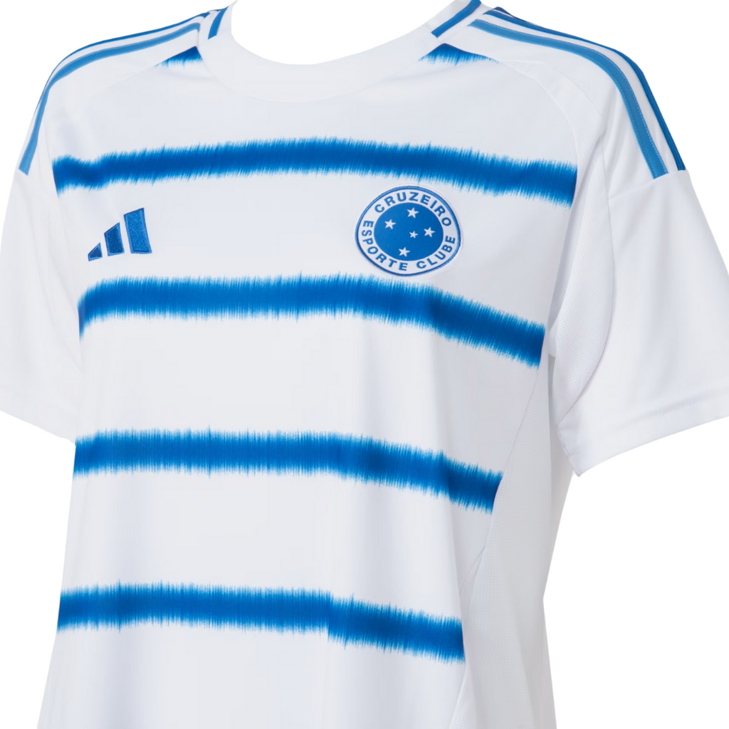 Camisa Feminina Cruzeiro 25/26 Away Adidas Torcedor - Branca