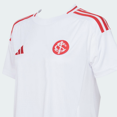 Camisa Feminina Internacional 25/26 Away Adidas Torcedor - Branca