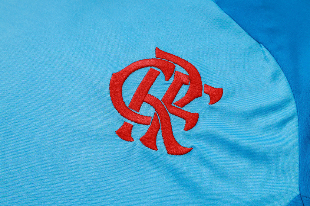 Conjunto de Treino Flamengo 25/26 Adidas - Azul Claro