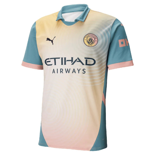 Camisa Manchester City 24/25 4 Puma Torcedor Edição Especial - Rosa