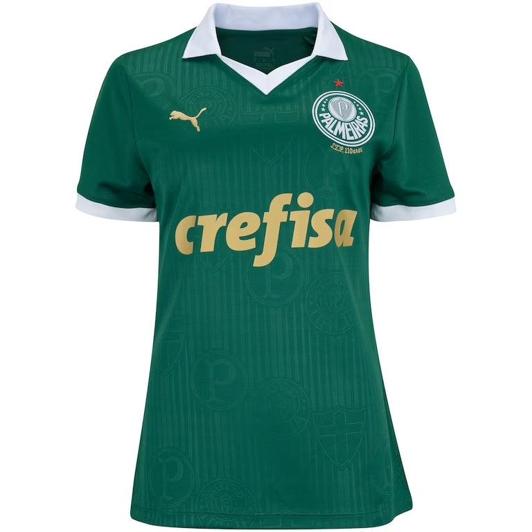 Camisa Feminina Palmeiras Home Torcedor Puma 24/25