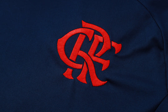 Conjunto de Treino Flamengo 25/26 Adidas - Azul Escuro