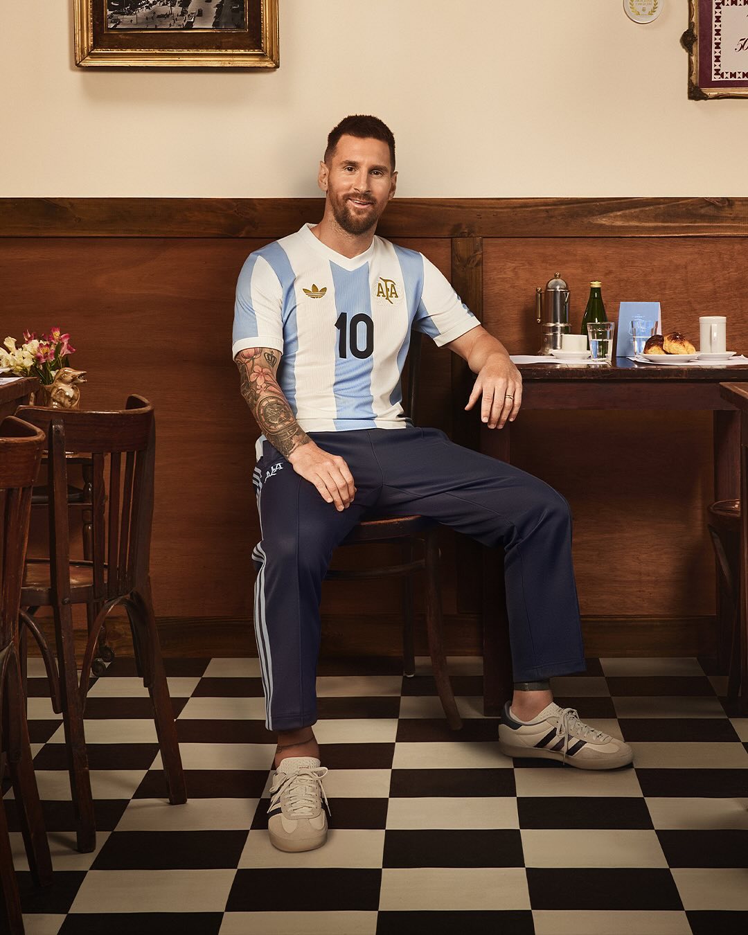 Camisa Argentina 50 Anos Adidas 24/25