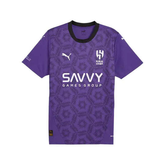 Camisa Al Hilal 24/25 Third Puma Torcedor - Roxa