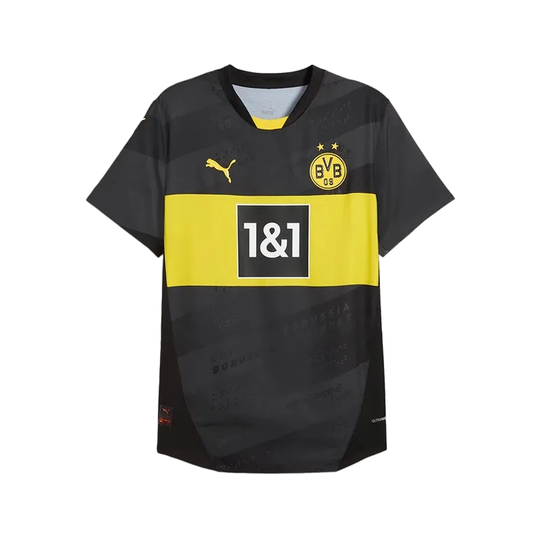 Camisa Borussia Dortmund 24/25 Away Puma Torcedor - Preto