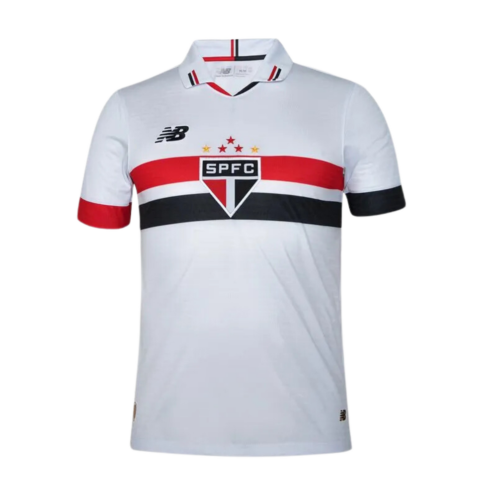 Conjunto Infantil São Paulo Home 24/25 New Balance Torcedor