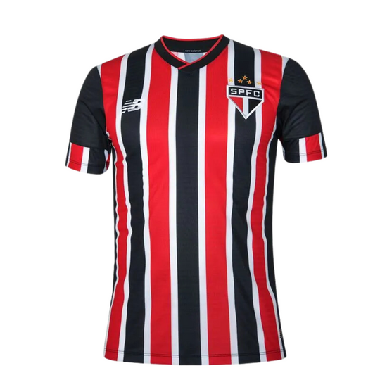 Conjunto Infantil São Paulo Away 24/25 New Balance Torcedor