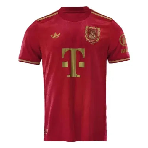 Camisa Bayern de Munique 25/26 Adidas 125 Anos Torcedor - Vermelha