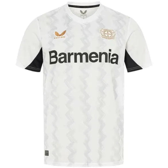 Camisa Bayer Leverkusen 24/25 Away Torcedor - Branca