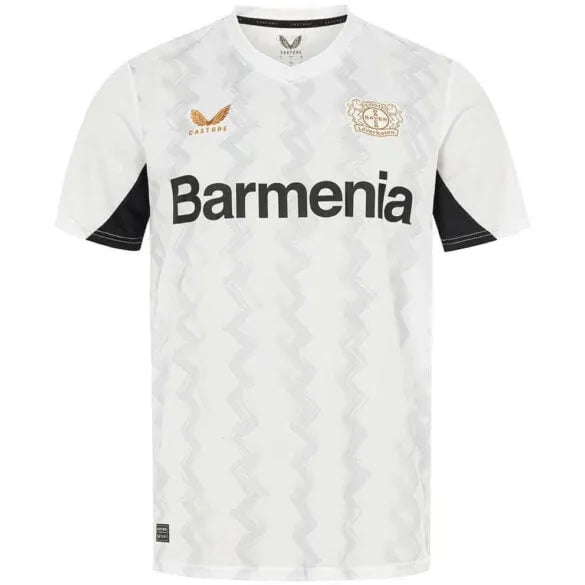 Camisa Bayer Leverkusen 24/25 Away Torcedor - Branca