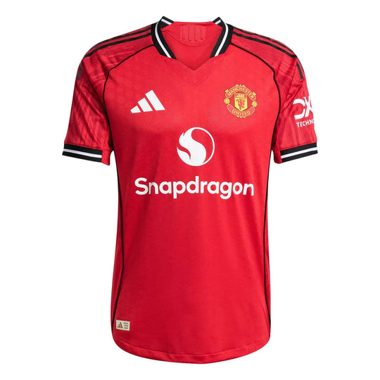 Camisa Manchester United 25/26 Home Adidas Torcedor - Vermelha