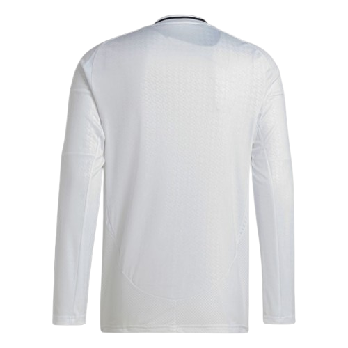 Camisa Real Madrid Home Manga Longa 24/25 Adidas Torcedor Masculina