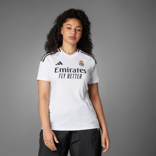 Camisa Real Madrid Home 24/25 Adidas Torcedor Feminina