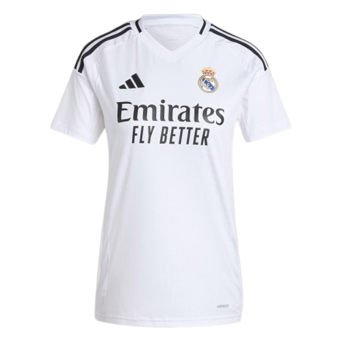 Camisa Real Madrid Home 24/25 Adidas Torcedor Feminina