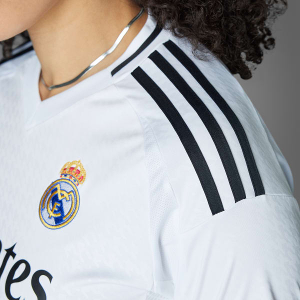 Camisa Real Madrid Home 24/25 Adidas Torcedor Feminina