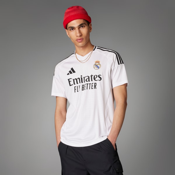 Camisa Real Madrid Home 24/25 Adidas Torcedor Masculina