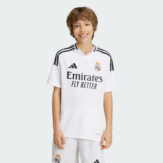 Conjunto Infantil Real Madrid Home 24/25 Torcedor