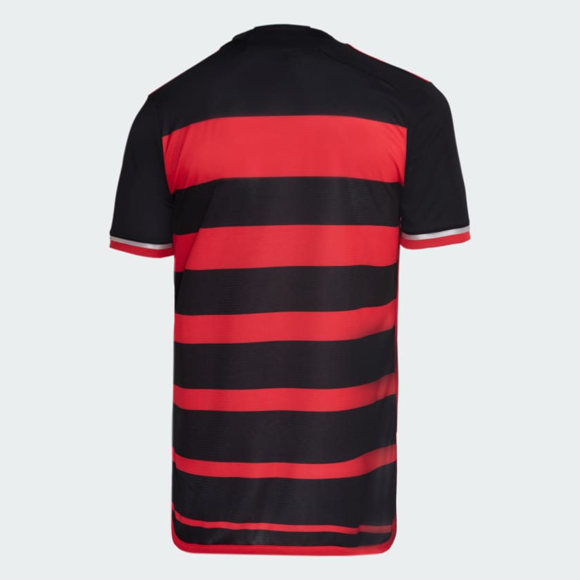 Camisa Flamengo Home 24/25 Torcedor Adidas Masculina - Vermelho e Preto