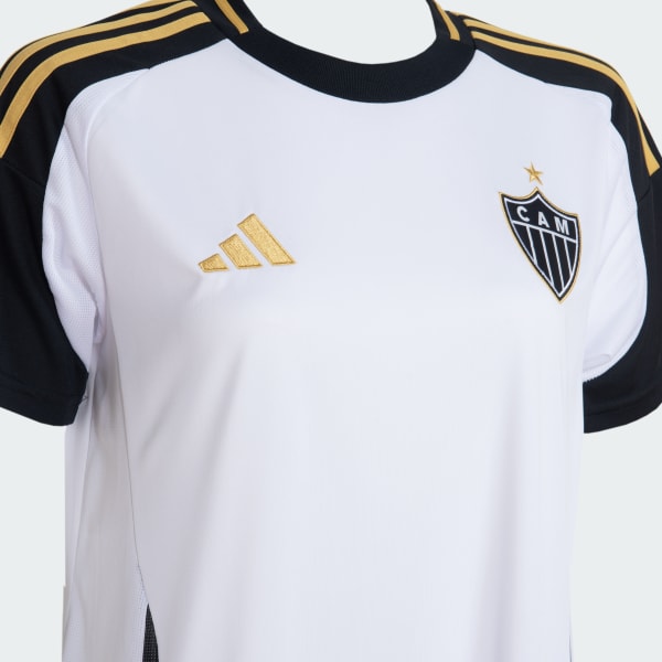 Camisa Feminina Atlético Mineiro 25/26 Away Adidas Torcedor - Branca